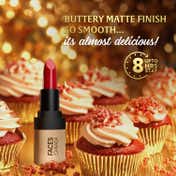 Faces Canada Comfy Matte Velvet Touch Lipstick - Red Velvet Cake 01 (4.2 g)