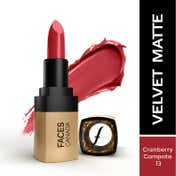 Faces Canada Comfy Matte Velvet Touch Lipstick - Cranberry Compote 13 (4.2 g)