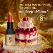 Faces Canada Comfy Matte Velvet Touch Lipstick - Cranberry Compote 13 (4.2 g)