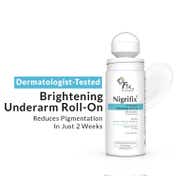 Fixderma Nigrifix Underarm Roll On with 6% Aha Lactic Acid and 1% Mandelic for Men and Women (60 ml)