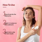 Fixderma Nigrifix Underarm Velvet Musk Roll on with 6% AHA, Lactic Acid & 1%Mandelic Acid (60ml)