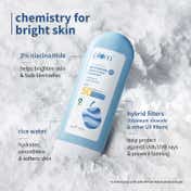 Plum Rice water & 3% Niacinamide sheer-tinted SPF 50 PA++++ sunscreen Universal Tint Non-Oily (50 g)