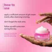 Plum 1% Hyaluronic Acid Dew It Light Gel Moisturizer Bulgarian Rose Oilfree lasting hydration (50 g)