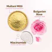 Mamaearth Multani Mitti Oil Balance Face Wash for Normal to Oily Skin (150 ml)