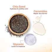 Mamaearth Chia Oil-Free Face Wash with Chia Seed & Ceramides for Normal to Oily Skin (100 ml)