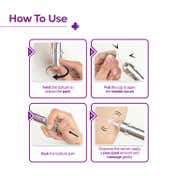 The Derma Co 50000 PPM Vitamin C Microneedle Serum Shot Brightening Serum For Dull Skin (10 g)