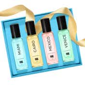 Bombay Shaving Company Luxury Perfume Gift Kit - 4 Premium Fragrances (20 ml)
