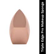 PAC Triple Edge Pro Makeup Sponge Ultra Soft Micro Fiber Unique Shape Offers Seamless Coverage