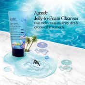 Belif Aqua Bomb Jelly Cleanser - Hydrating Vegan Korean Gentle Face Wash & Makeup Remover (30 ml)