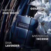 Yves Saint Laurent Men’s Fragrance Bottle with Scent Notes – Oud Wood, Lavender & Geranium