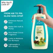 Pilgrim Spanish Squalane & Niacinamide Glow Body Lotion Cocoa Butter 48H Moisturization (400 ml)