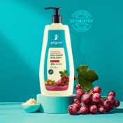 Pilgrim French Red Vine & Hyaluronic Acid Smooth Body Lotion 48H Longlasting Moisturization (400 ml)
