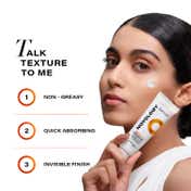 Novology SPF 50 PA++++ Ultra Light Gel Sunscreen,Reduces Acne, Sebum,Non Greasy,Invisible Finish (50g)