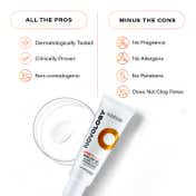 Novology SPF 50 PA++++ Ultra Light Gel Sunscreen,Reduces Acne, Sebum,Non Greasy,Invisible Finish (50g)