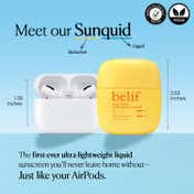 Belif Super Drops Multi Vitamin Sunquid - Brightening Korean Vegan Sunscreen with SPF50+ (50 ml)