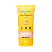 Mamaearth Chia Oil Free Sunscreen with Chia Seed and Ceramides  SPF50 PA++++ - (50 g)
