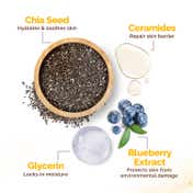 Mamaearth Chia Oil Free Sunscreen with Chia Seed and Ceramides  SPF50 PA++++ - (50 g)