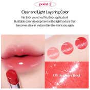 Etude Color Lasting Glow Stick - 3  Jealous Red (3.2 g)