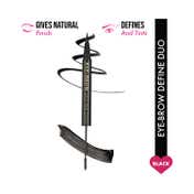 Insight Cosmetics Eyebrow Define Duo 2-In-1 - Black (2.5 g)