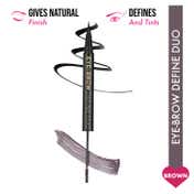 Insight Cosmetics Eyebrow Define Duo 2-In-1 - Brown (2.5 g)