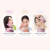 Rom&nd Better Than Palette - 08 Peach Dahlia Garden (8.1 g)