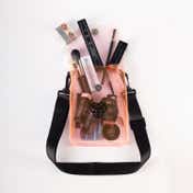 PAC Mini Transparent Makeup Sling Bag - Pink
