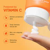 The Face Shop Vitamin C Brightening Foaming Cleanser-Korean Face Wash with Niacinamide (150ml)