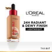 L'Oreal Paris Infallible 24H Tinted Serum Foundation - 6-7 Tan (30 ml)