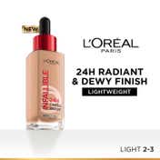 L'Oreal Paris Infallible 24H Tinted Serum Foundation - 2-3 Light (30 ml)