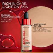 L'Oreal Paris Infallible 24H Tinted Serum Foundation - 0.5-2 Very Light (30 ml)