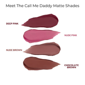 Blur India  Call Me Daddy Mini Matte Liquid Lipstick  4 Shades At 599 (10 ml)