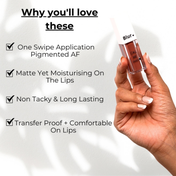 Blur India  Call Me Daddy Mini Matte Liquid Lipstick  4 Shades At 599 (10 ml)