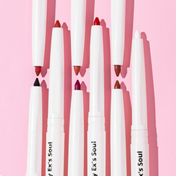 Blur India  Darker Than My Ex's Soul Kajal + Lip Liner - Deep Pink  (0.35 g)