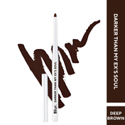 Blur India  Darker Than My Ex's Soul Kajal + Lip Liner - Deep Brown (0.35 g)