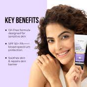 Dr. Sheth's Oats & Ceramide Sunscreen for Sensitive Skin SPF 50+ PA++++ In-Vivo Tested (50g)