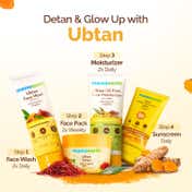 Mamaearth Ubtan Detan Face Pack With Turmeric & Saffron 200 G