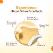 Mamaearth Ubtan Detan Face Pack With Turmeric & Saffron 200 G