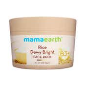 Mamaearth Rice Dewy Bright Face Pack With Rice Water & Niacinamide (200 g)