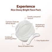 Mamaearth Rice Dewy Bright Face Pack With Rice Water & Niacinamide (200 g)