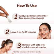 Mamaearth Rice Dewy Bright Face Pack With Rice Water & Niacinamide (200 g)