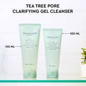 The Face Shop Salicylic Acid Tea Tree Gel Cleanser with AHA & PHA -Korean Face Wash for Acne(100 ml)