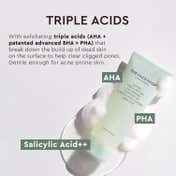 The Face Shop Salicylic Acid Tea Tree Gel Cleanser with AHA & PHA -Korean Face Wash for Acne(100 ml)