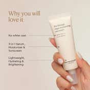 The Face Shop Vegan Sunscreen Serum SPF 50+ PA++++ : Korean Mini Sun Serum with Niacinamide (20 ml)