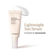 The Face Shop Vegan Sunscreen Serum SPF 50+ PA++++ : Korean Mini Sun Serum with Niacinamide (20 ml)