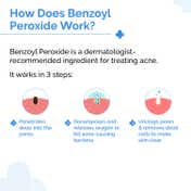 The Derma Co. 2.5% Benzoyl Peroxide Gel Face Wash (100 ml)