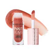 Makeup Revolution Pout Bomb Shimmer Gloss - Nude Glow (4.5 ml)
