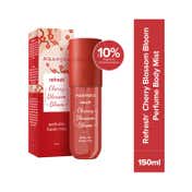 Aqualogica Refresh+ Perfume Body Mist - Cherry Blossom Bloom (150 ml)