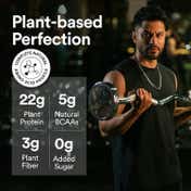 Wellbeing Nutrition Organic Vegan Plant Protein Isolate - Dark Chocolate Hazelnut (500 g)