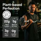Wellbeing Nutrition Organic Vegan Plant Protein Isolate - Belgian Dark Chocolate (907 g)