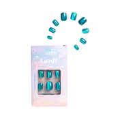 Gush Beauty Nailed It Reusable Luxury Press On Nails with Application Kit - Deep Sea Siren